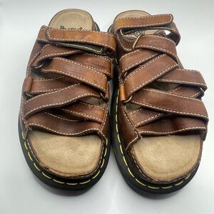 Dr. Martens Brown Leather Sandals